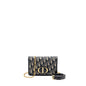 Dior 2-in-1 30 Montaigne Pouch Dior Oblique Jacquard Blue Rovelle Bags