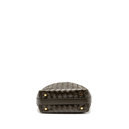 Bottega Veneta Wallace Purse Calfskin Kaki