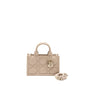 Dioramour Mini Dior Book Tote Macrocannage Calfskin Powder Beige Rovelle Bags