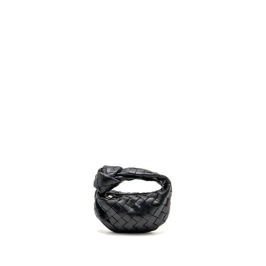 Bottega Veneta Candy Jodie Purse Lambskin Black