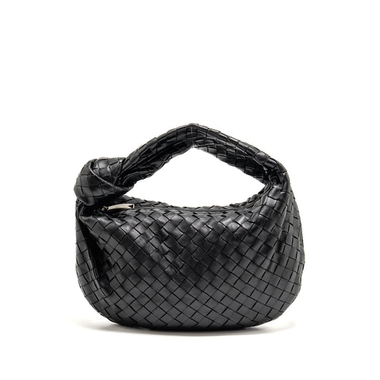 Bottega Veneta Small Jodie Lambskin Black