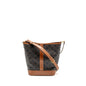 CELINE Small Bucket Purse Triomphe Canvas/ Leather