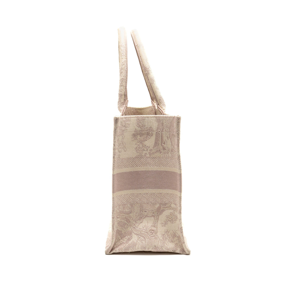Dior Medium Book Tote Pink Toile de Jouy Embroidery Rovelle Bags