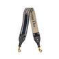 Dior shoulder strap oblique canvas blue Rovelle Bags