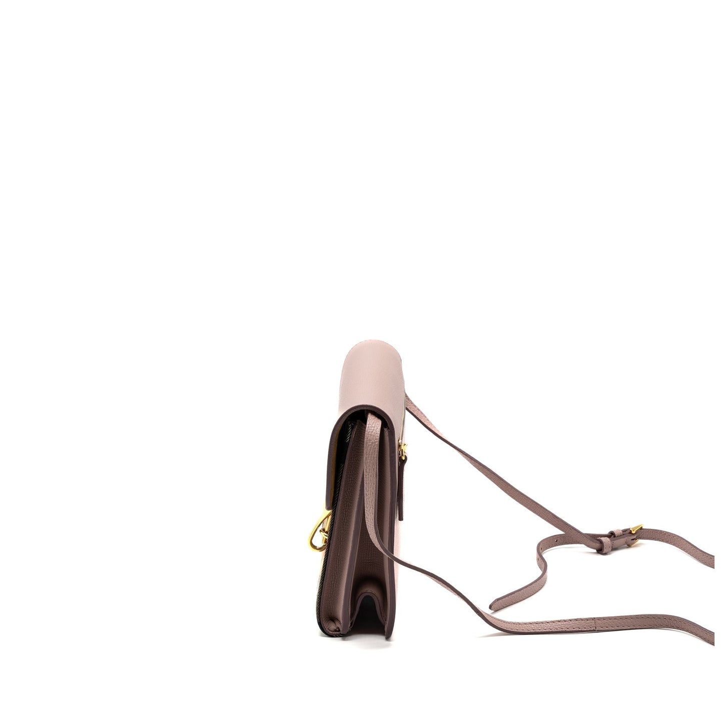 Burberry light GHW Leather Brown Crossbody Bag