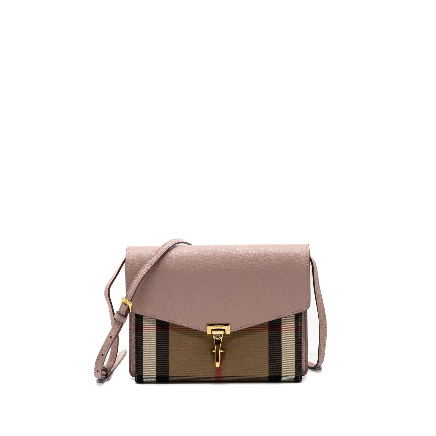 Burberry light GHW Leather Brown Crossbody Bag