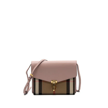 Burberry light GHW Leather Brown Crossbody Bag