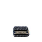 Dior Beauty Pouch Blue Dior Oblique Jacquard/Velvet Rovelle Bags