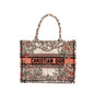 Dior Medium Book Tote Limited Edition Canvas Multicolour Rovelle Bags