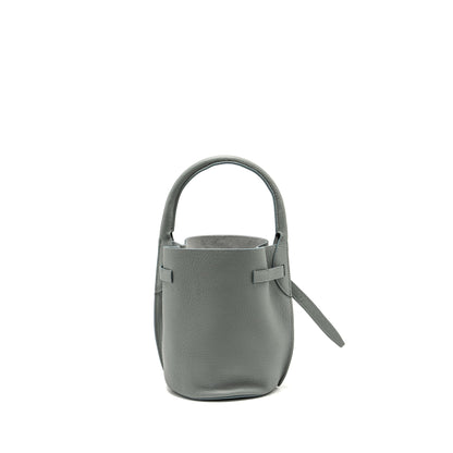 Celine Nano Bucket Big Purse Grained Calfskin Storm