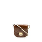 Luxury CELINE troutteur crossbody bag leather caramel / cream