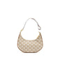 Celine Ava Purse Triomphe Canvas/Calfskin White