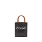 Celine Mini Vertical Cabas Triomphe Canvas Brown