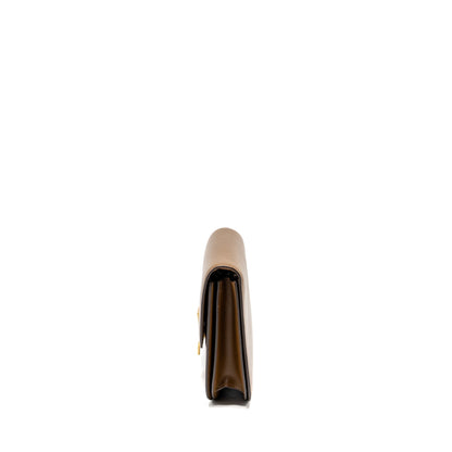 Celine Medium Classic Box Purse Calfskin Camel