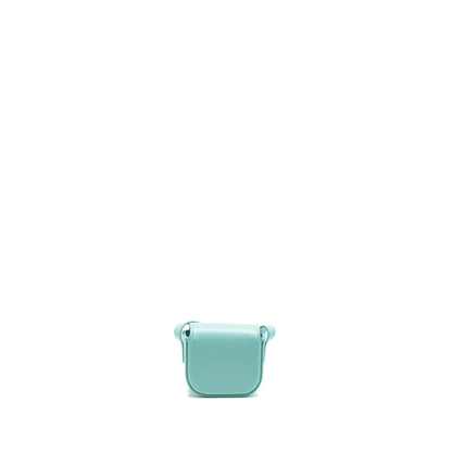 Celine Mini Claude Shiny Calfskin Blue