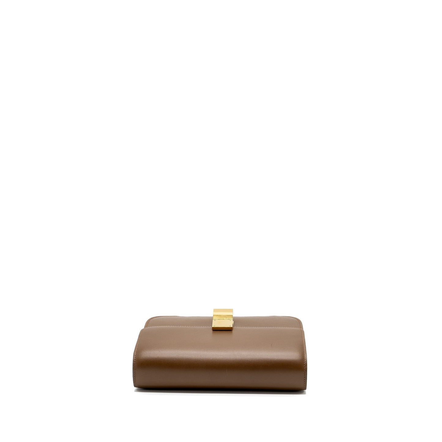Celine medium classic box Purse calfskin camel