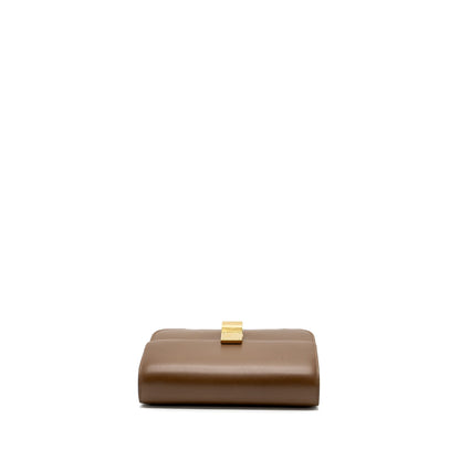 Celine medium classic box Purse calfskin camel