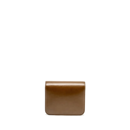 Celine Teen Classic Box Purse Calfskin Camel