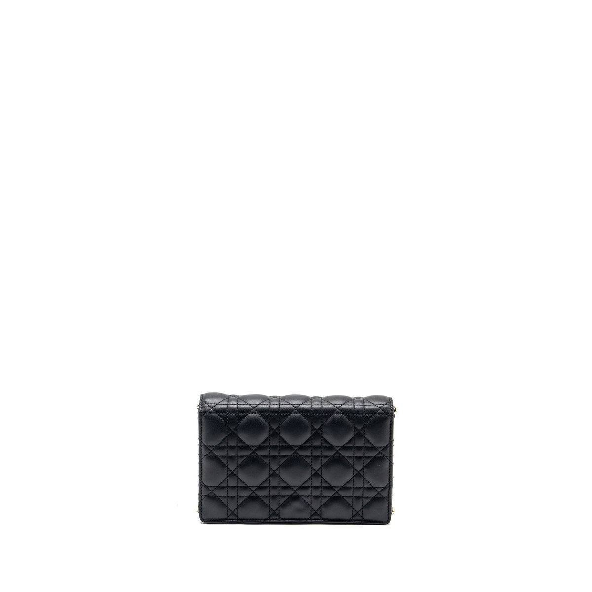 Dior My Dior Daily Chain Pouch Lambskin Black Rovelle Bags