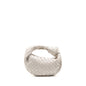 Bottega Veneta Mini Jodie Lambskin White