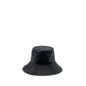Dior size 57 Teddy-D Brim Bucket Hat With Veil Black/Blue Oblique Rovelle Bags
