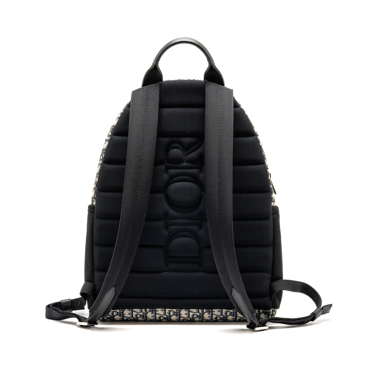 Dior men’s backpack dior oblique canvas / calfskin blue / black Rovelle Bags