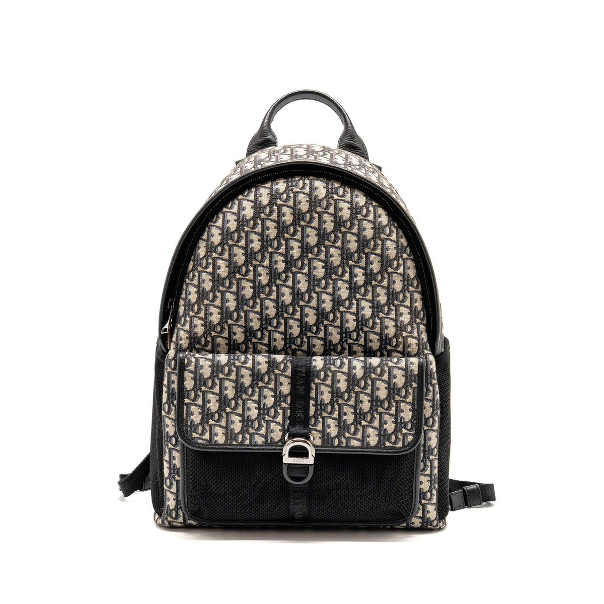 Dior men’s backpack dior oblique canvas / calfskin blue / black Rovelle Bags