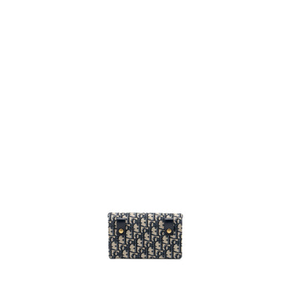 Dior Saddle Belt Pouch Dior Oblique Jacquard Blue Rovelle Bags
