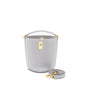 Celine Teen Bucket Purse Calfskin Light Grey