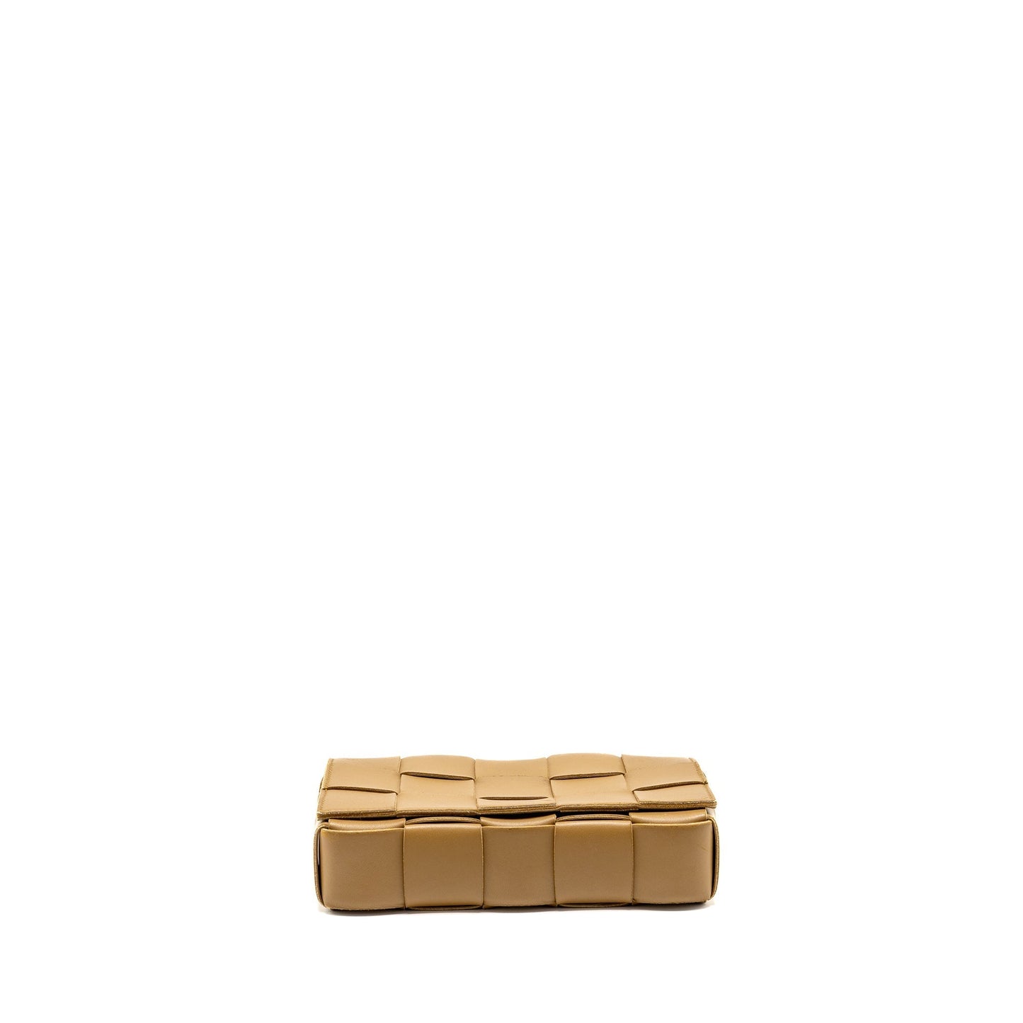 Bottega Veneta Small Cassette Purse Lambskin Caramel