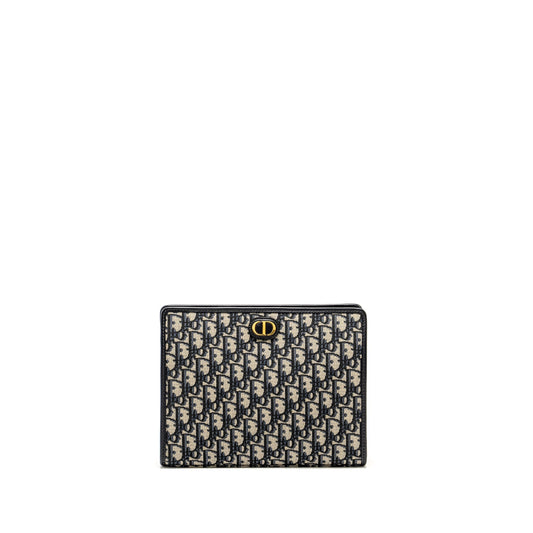 Dior 30 Montaigne Dea Pouch Blue Oblique Jacquard Rovelle Bags