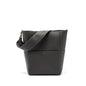 Celine Sangle Bucket Grained Calfskin Grey