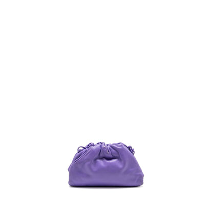 Bottega Veneta Mini Pouch Calfskin Purple