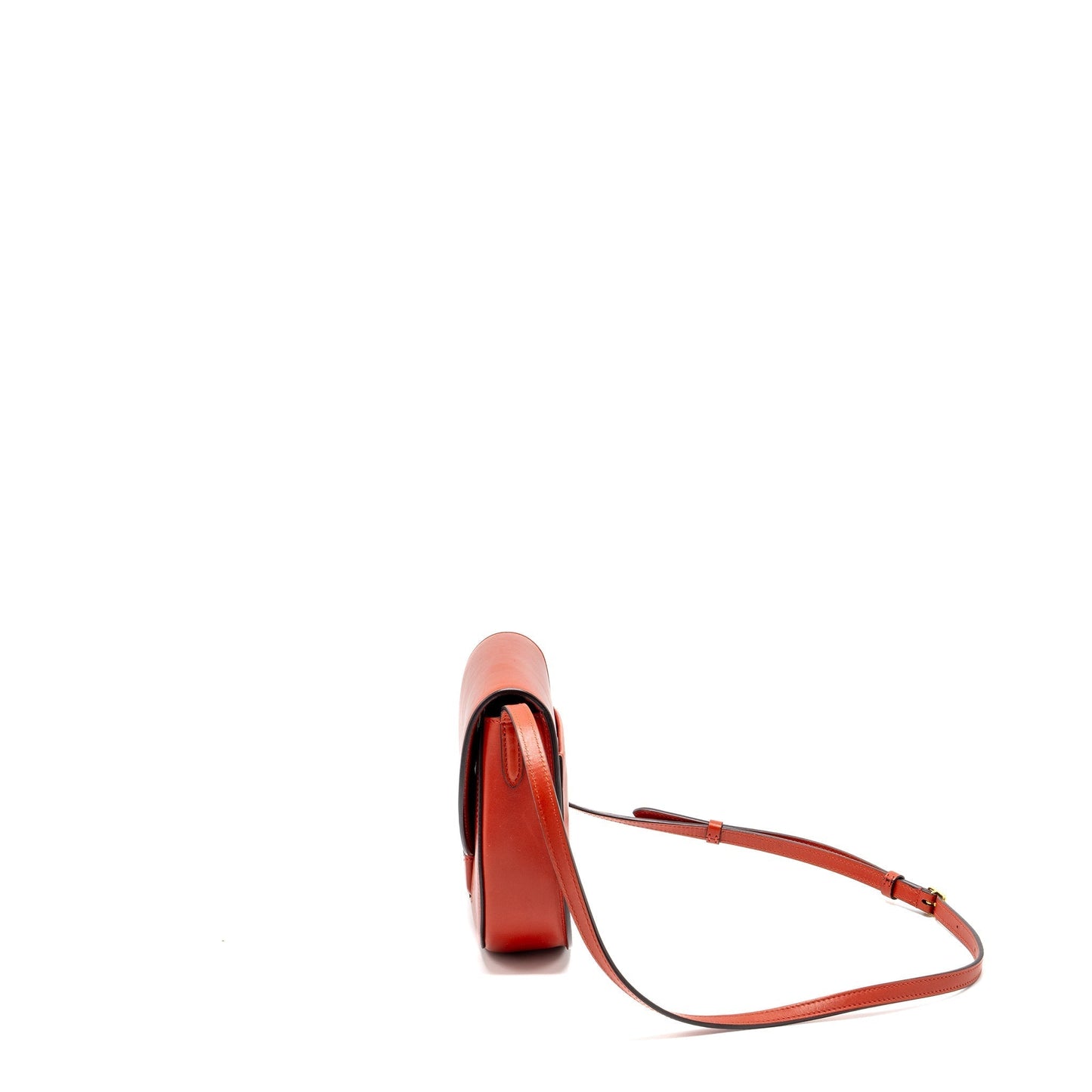 Luxury CELINE Troutteur bag leather red