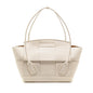Bottega veneta large Arco tote Purse grained calfskin white