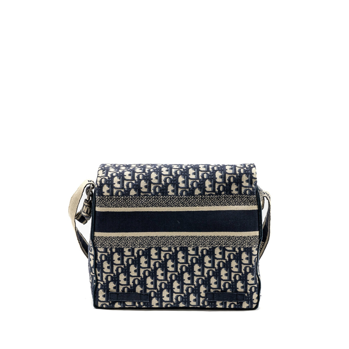 Dior diorcamp messenger Purse blue oblique embroidery Rovelle Bags