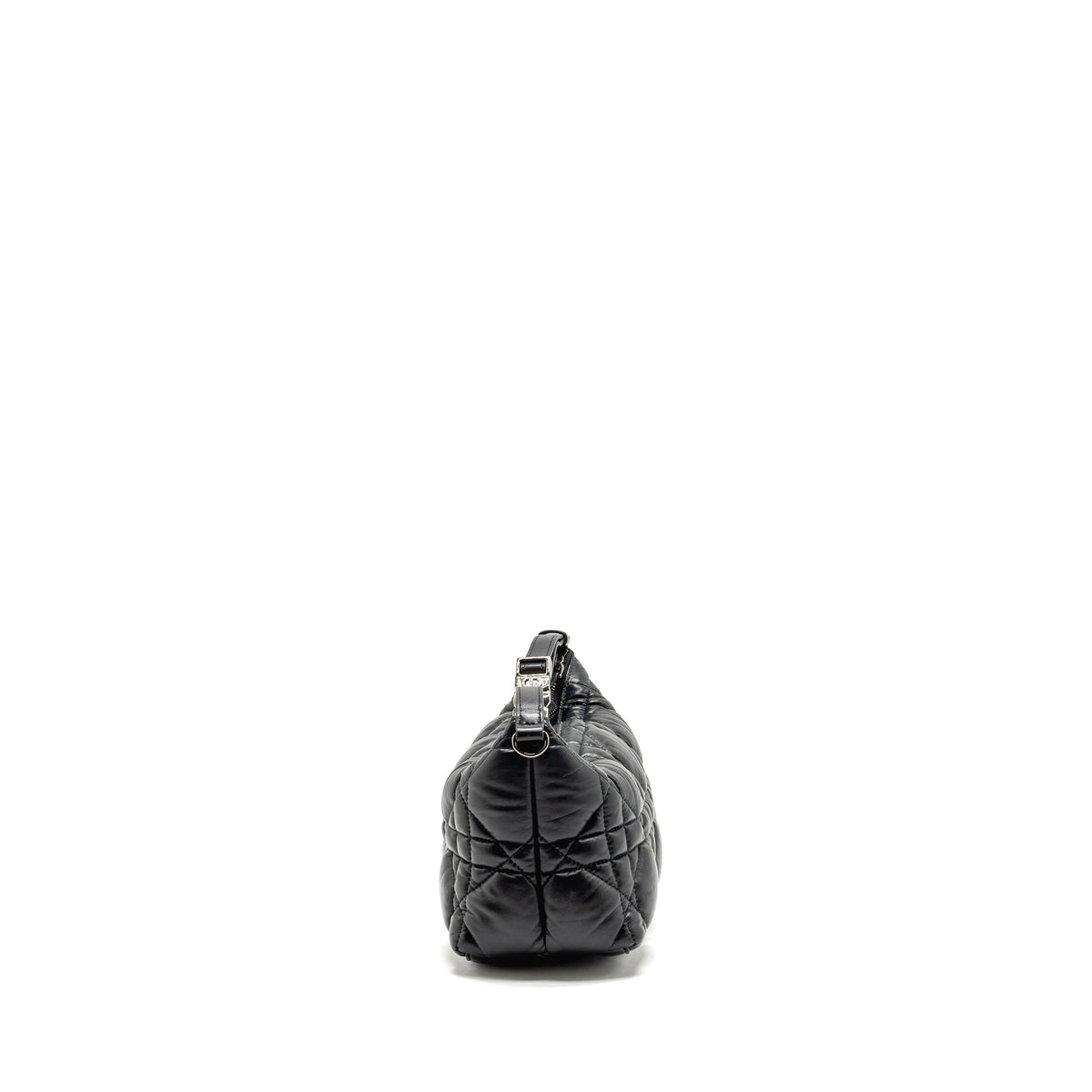 Dior Medium Diortravel Nomad Pouch Macrocannage Calfskin Black Rovelle Bags