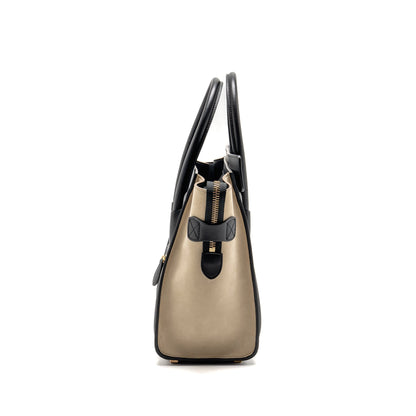 Celine Micro Luggage Purse Calfskin White/Multicolour