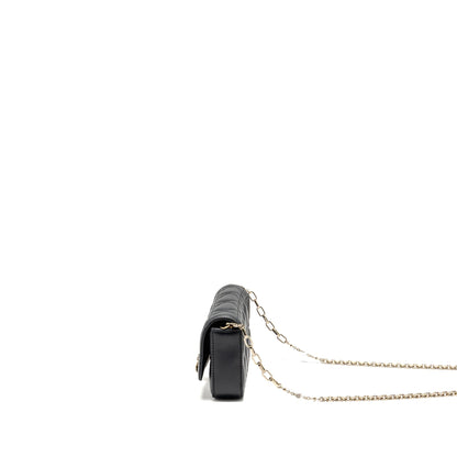 Dior My Dior - Dior Talk Phone Pouch lambskin black Rovelle Bags