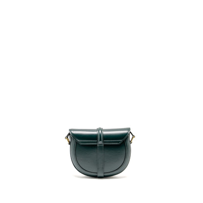 Celine Small Besace Purse Calfskin Dark Green