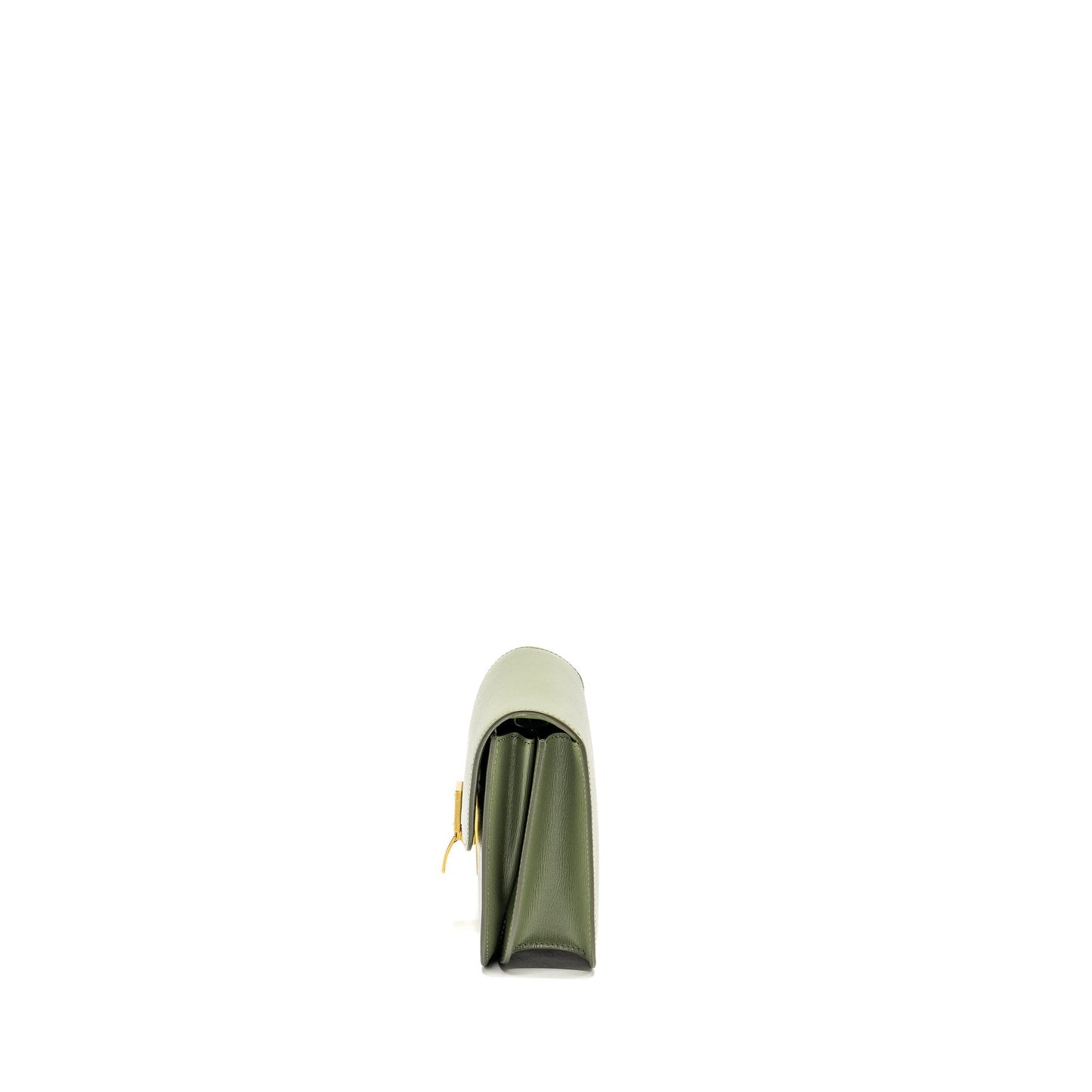 Celine Teen classic box Purse calfskin green