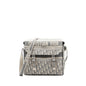 Dior Diorcamp Messenger Purse Oblique Embroidery Light Grey Rovelle Bags