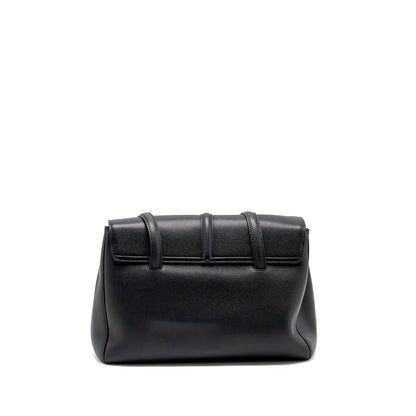 Celine Medium Soft 16 Purse Grained Calfskin Black