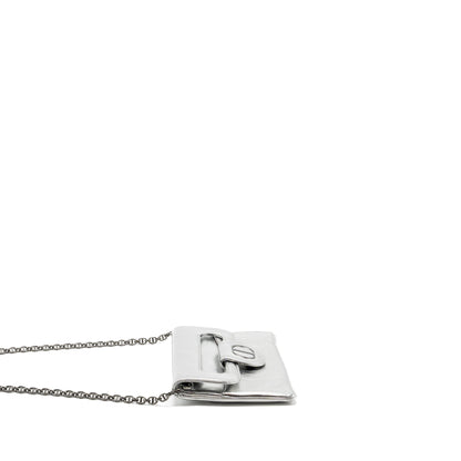 Dior Diordouble Clutch With Chains Calfskin Argent Black Hardware Rovelle Bags