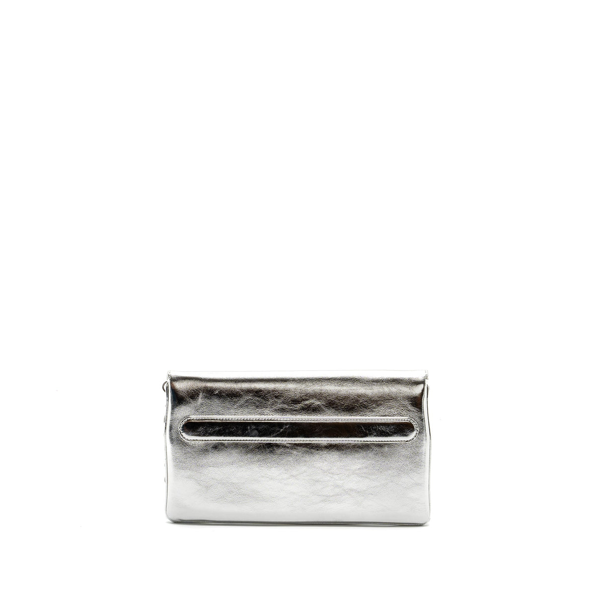 Dior Diordouble Clutch With Chains Calfskin Argent Black Hardware Rovelle Bags