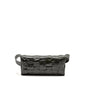 Bottega Veneta Cassette Crossbody Purse Lambskin Dark Green Ruthenium