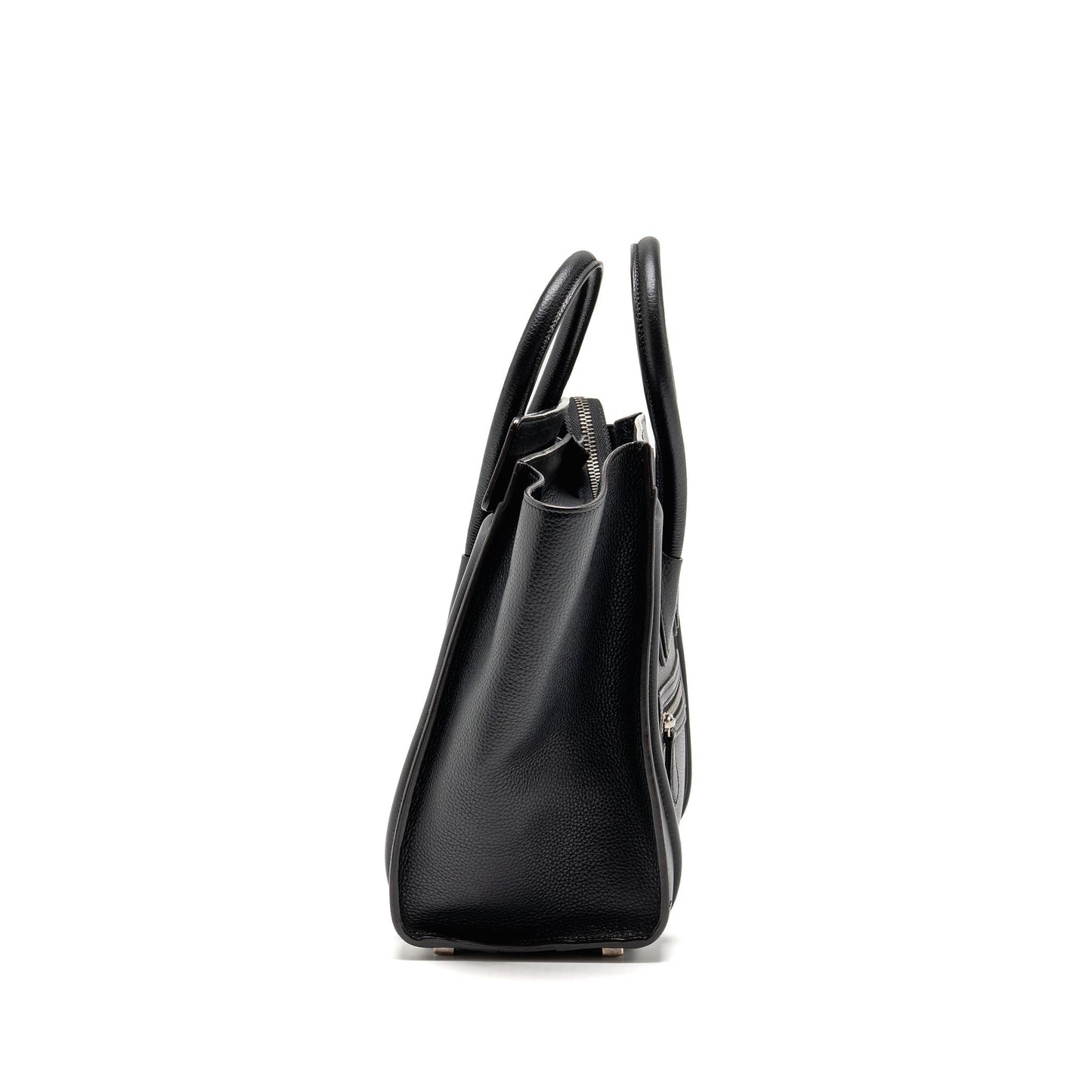 Celine Micro Luggage Purse Calfskin Black
