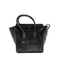 Celine Micro Luggage Purse Calfskin Black