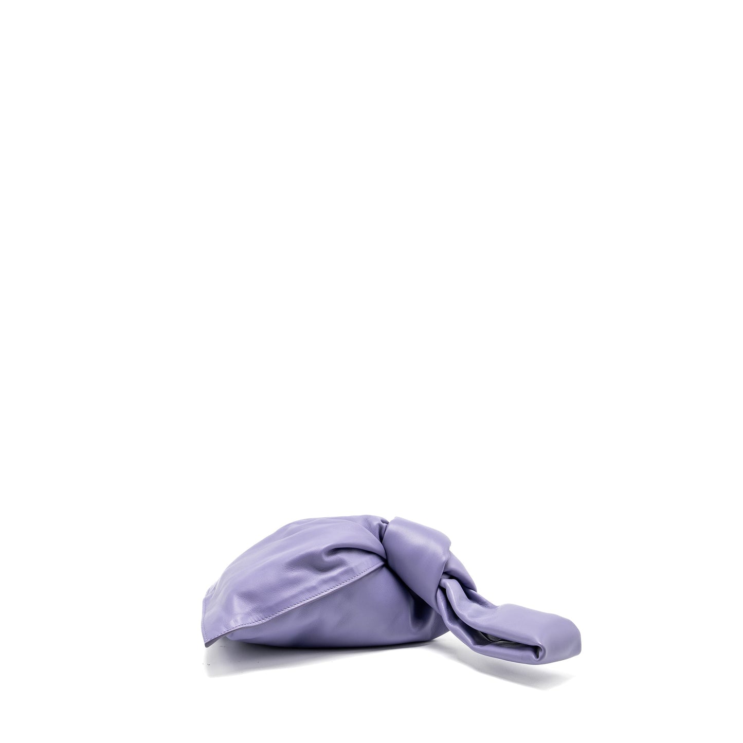 Bottega Veneta Twist Purse Leather Light Purple