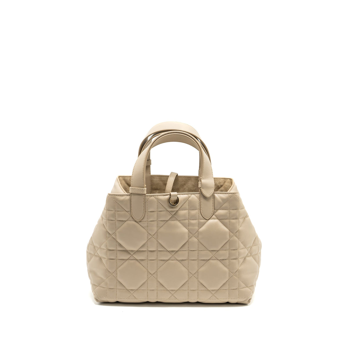 Dior Medium Dior Toujours Tote Purse Calfskin Powder Beige Rovelle Bags